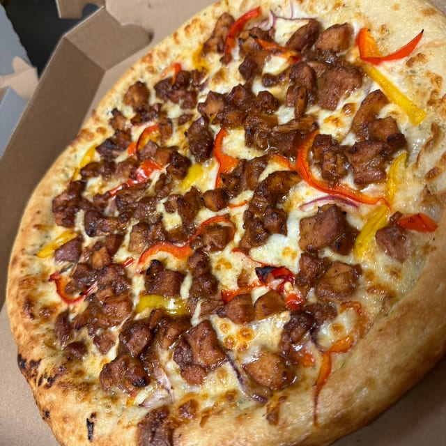 Jerk Chicken Pizza.