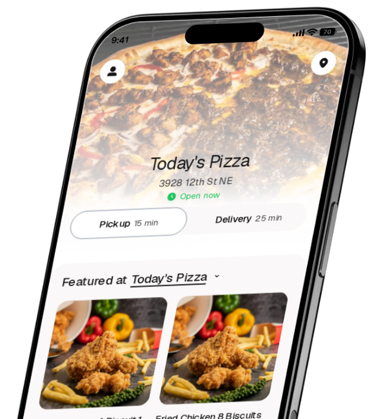 Today's Pizza app preview