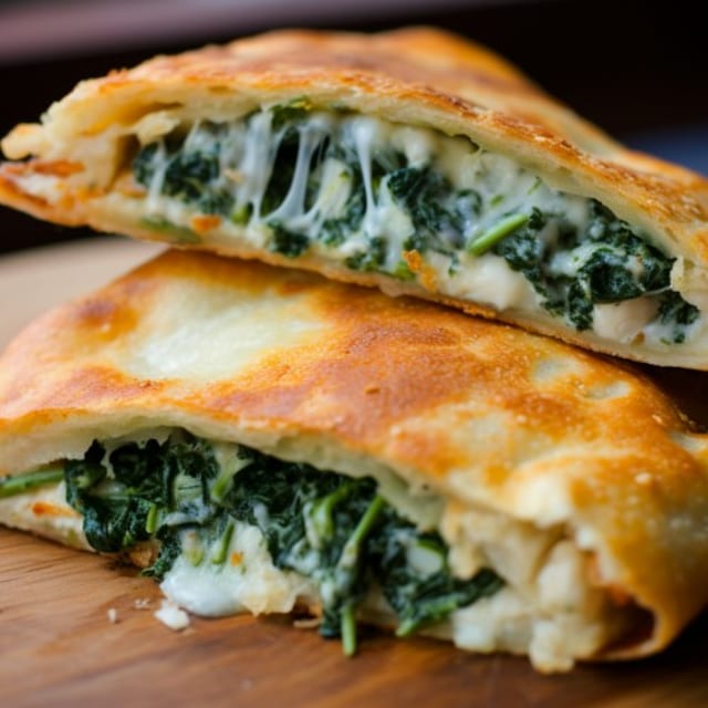 Veggie Calzone.