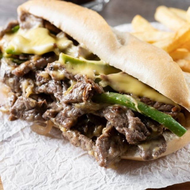 Cheese Steak Sub.