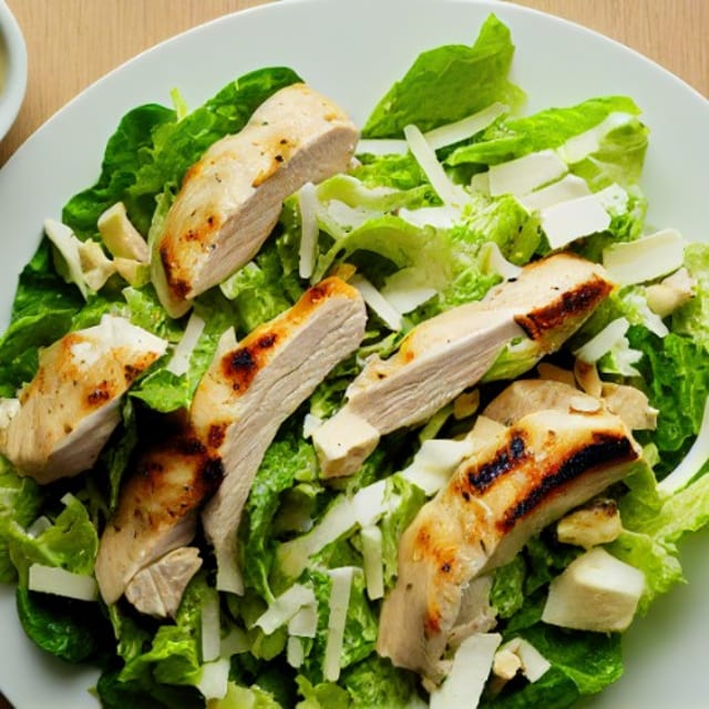 Grilled Chicken Salad.
